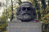 Karl Marx at Highgate Cemetery